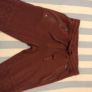 Cute moto style sweatpants